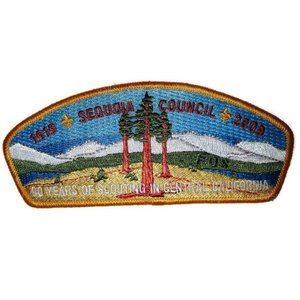 Limited Edition 2009 Sequoia Council BSA Friends of Scouting Shoulder Patch